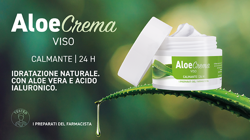 NOVITÀ: ALOE CREMA VISO CALMANTE 24H