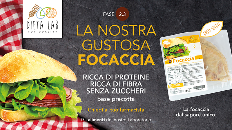 NOVITÀ: FOCACCIA DIETALAB