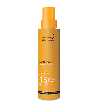 Latte spray Corpo SPF 15
