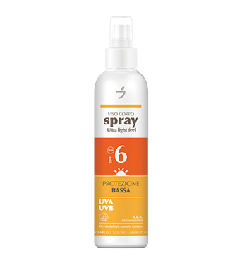 Viso corpo spray SPF 6 - 200 ML