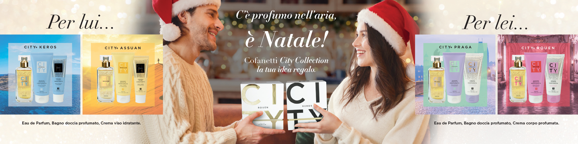 cofanetti natalizi CITY